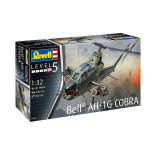 KIT PARA MONTAR REVELL HELICÓPTERO BELL AH-1G COBRA 1/32 251 PEÇAS REV 03821